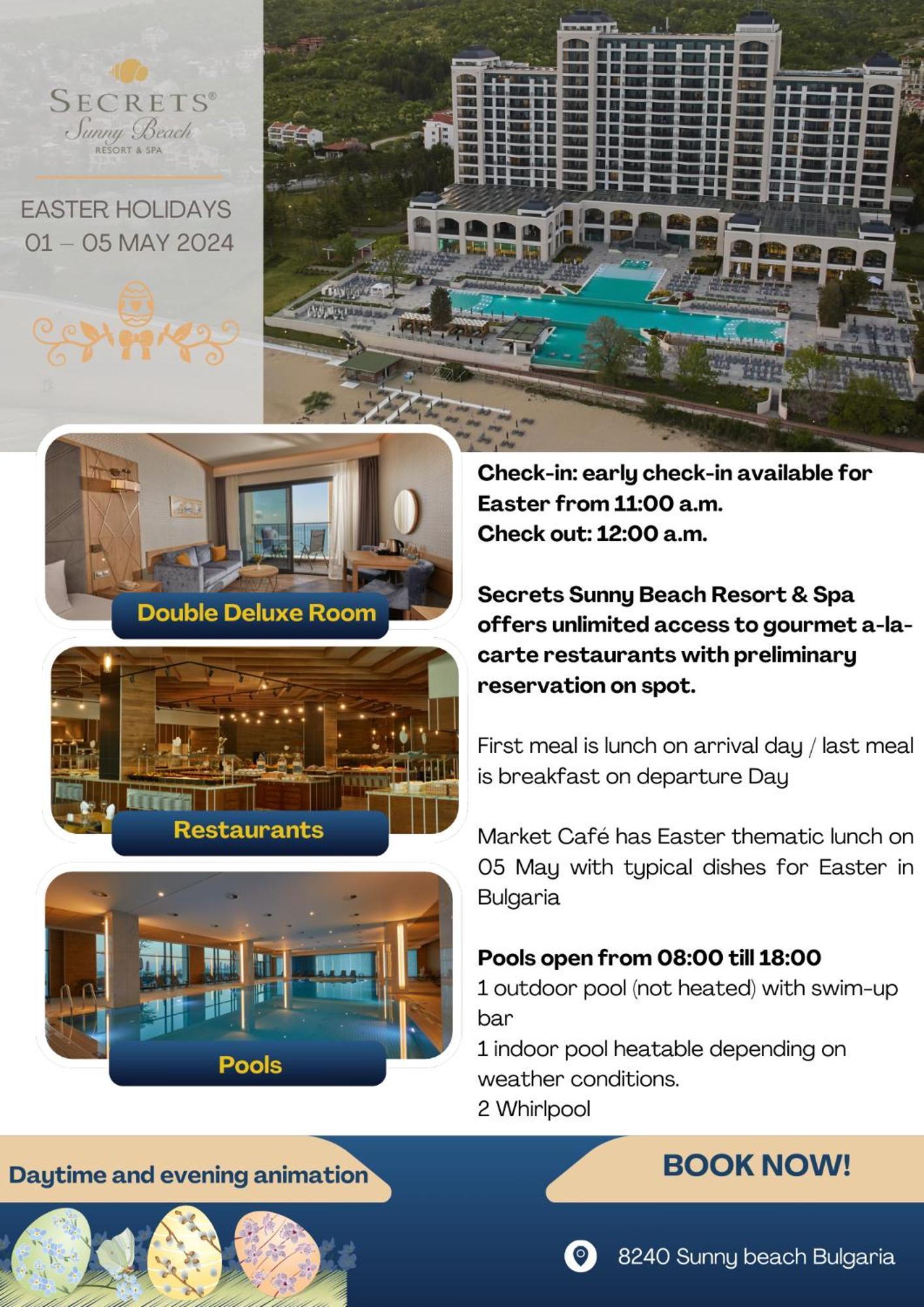 Secrets Sunny Beach Resort & Spa (Adults Only) Zewnętrze zdjęcie